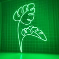 thumbnail image 2 of Glowneon Monstera Leafs Neon Signs, Plant Flower Store Decor, 2 of 4
