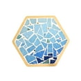 thumbnail image 1 of DIY Glass Tile Mosaic Kit for Adults - Complete Craft Set with Wooden Frame, Colorful Tiles & Tools for Stress Relief Home Decor Gifts, 1 of 3