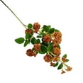thumbnail image 2 of Dalrosia 4PCS Silk Rose Long Stem Artificial Flowers Mini Rose for DIY Wedding Bouquets Centerpieces Bridal Shower Party Home Decorations,28in, 2 of 6