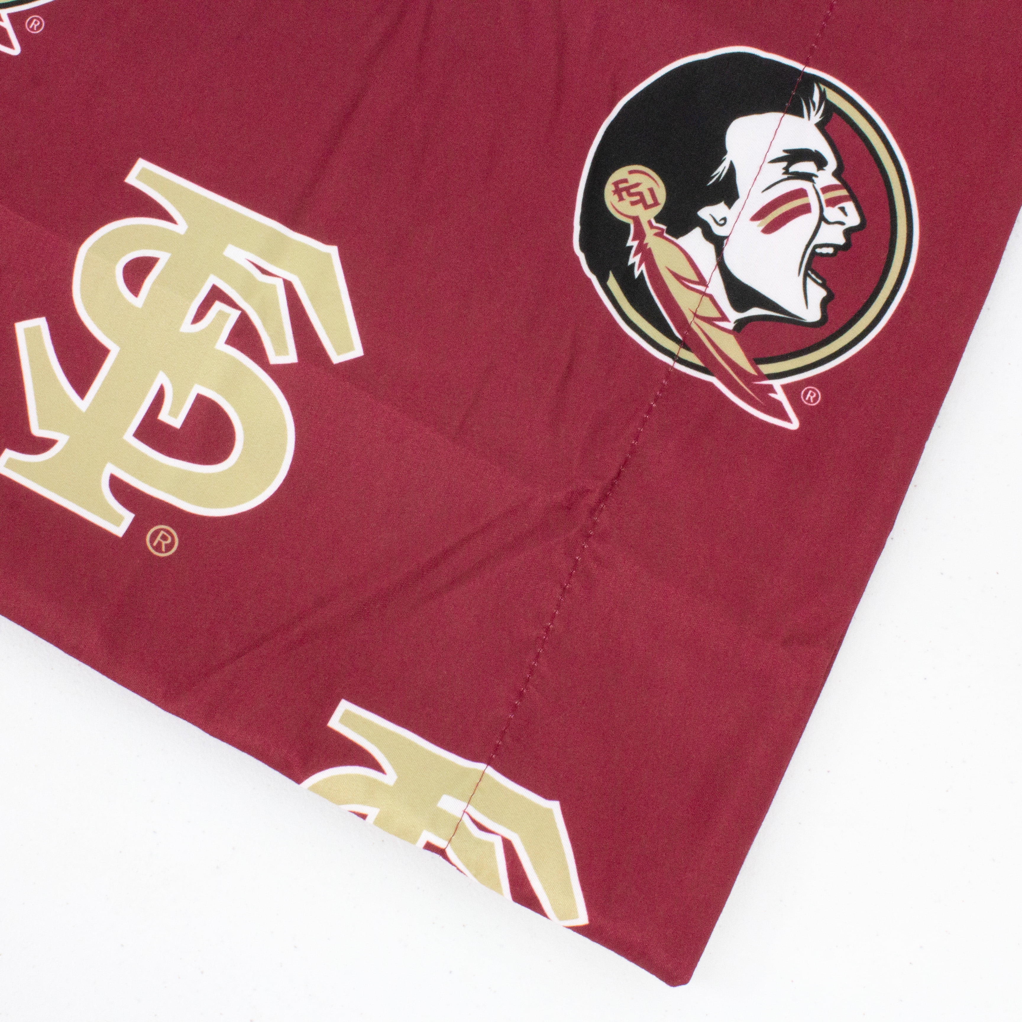 Florida State Seminoles Pillowcase Pair, Standard, 20" x 30" (2 Standard Pillowcases)