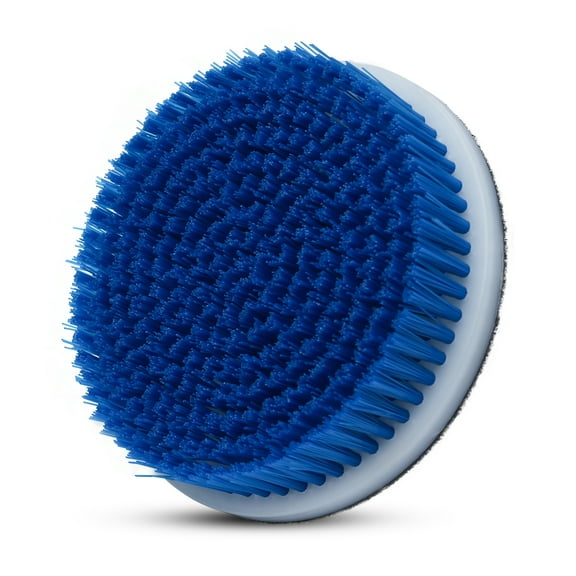 5" Dia Loop Back Rotary Brush w/ 0.875" Polyp Bristles - 5 Inch