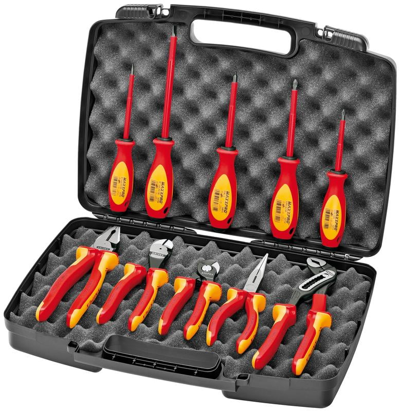 KNIPEX Tools 98 98 30 US, 1000V Insulated Pliers, Cutters, and Screwdriver Industrial Tool... by KNIPEX Tools