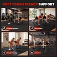 thumbnail image 3 of THAILE Extra Large Exercise Mat (8mm Ultra Thick), 6'x4' Workout Mats for Home Gym Flooring, High-Density Joint Protection, Non-Slip, Durable Gym Mat for Cardio, Yoga, MMA, Weights, 3 of 8