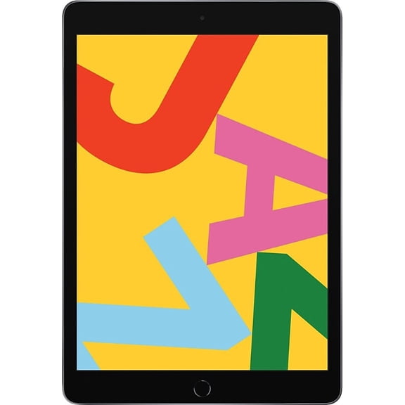 Restored 2019 Apple iPad Wi Fi 32 GB Space Gray (7th Generation) (Refurbished)