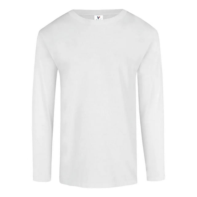 Playera Cuello Redondo Manga Larga 100% Poliester 2xl