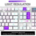 thumbnail image 6 of Wireless Gaming Keyboard and Mouse Combo Rainbow Backlight Quiet Ergonomic Mechanical Feeling Anti-ghosting Keyboard Mouse with Rechargeable 4000mAh Battery Mouse Pad for Computer Mac Gamer, 6 of 8