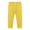 Yellow, variant on GYRATEDREAM Girls Leggings Cotton Full Length Leggings Soft Comfortable Leggings Stretchy Tights Pants 1-10T