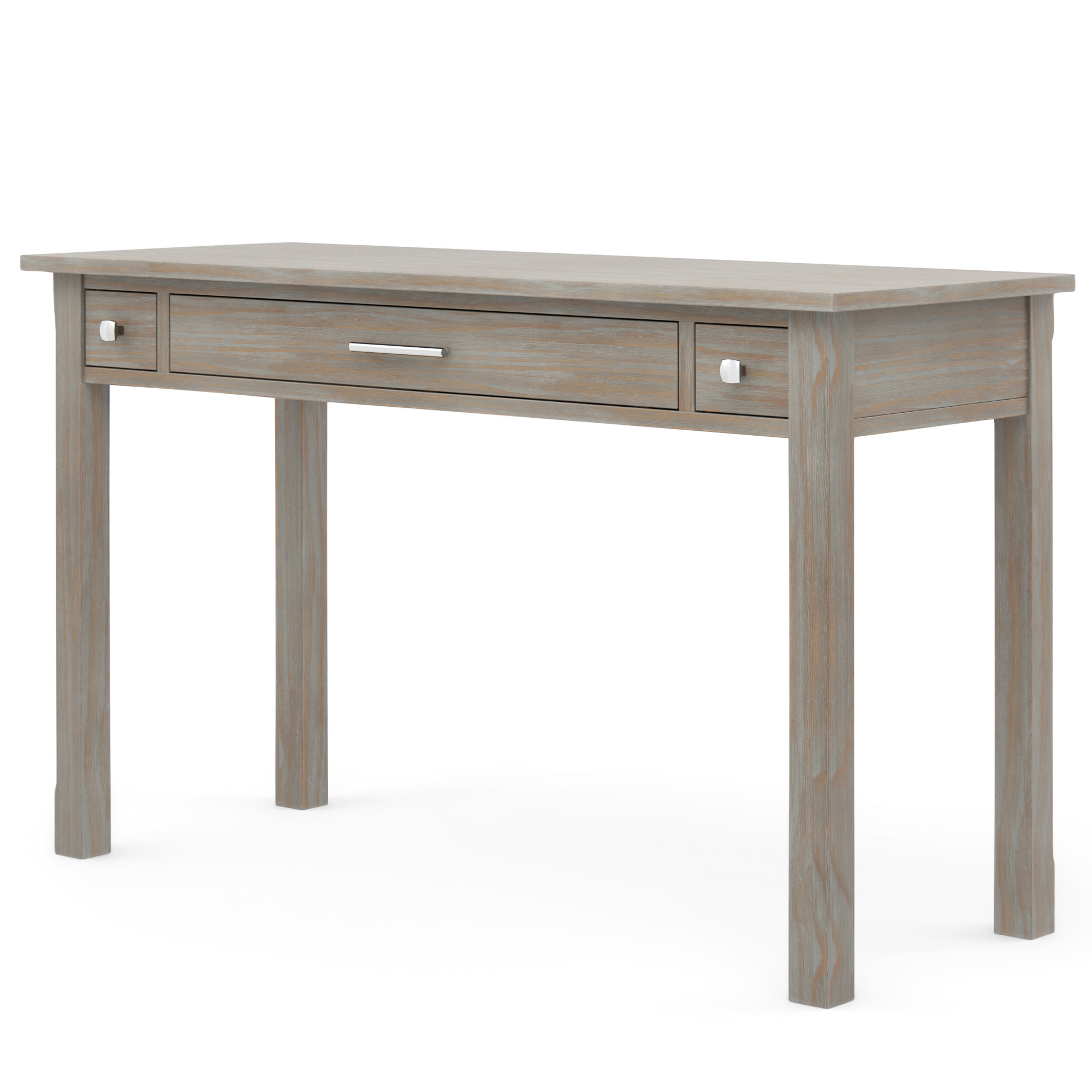 Brooklyn + Max Lincoln Solid Wood Contemporary 47 inch Wide Writing