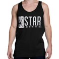thumbnail image 1 of Flash tankflshstrblkS Flash Star Labs Black Mens Tank Top - Small, 1 of 4