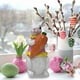 thumbnail image 5 of Un conejito de Pascua Decoraciones para el hogar Decoraciones de primavera de conejito de Pascua Entre sí Hogar Conejito falso lindo Decoraciones de Pascua Conejito blanco, 5 of 6