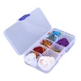 thumbnail image 4 of <p>Guitar Pick Set, Colorful Guitar Picks ABS Celluloid 60 Pcs  For Acoustic Guitars</p>, 4 of 7