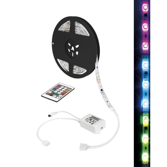 Tira LED Multicolor SMD5050 AKSI RGB-5 mts AKSI 118232