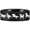 thumbnail image 6 of Equestrian Tungsten Carbide Ring, 6 of 11