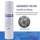 thumbnail image 2 of 10 Pcs Universal Water Filter Pp Cotton Filter Sediment Water Filters Polypropylene Material , 1 Mi, 2 of 5
