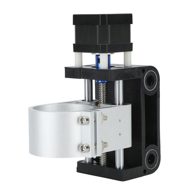 Soporte de motor de eje Z para grabador de sobremesa CNC de 52 mm de diámetro, soporte de motor de eje Z para 3018 Pro, color negro