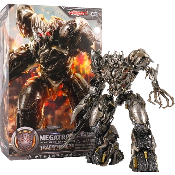 YOLOPARK Transformers Toys : Revenge of the Fallen Megatron Collectible Action Figure - Highly Detailed Model Kit for 15 , 8.66-inch,  Non-Transforming