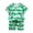 A-Light Green, variant on Toddler Boys Children Pajamas Set 2PCs Short Sleeve Top + Soft Shorts Breathable Kids Pjs Summer Pajamas for Boys 2T 3T 4T 5T Loungewear Rest Gift Sets(A-Light Green,3-4 Years)
