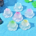 thumbnail image 5 of FRCOLOR 6pcs Mini Resin Lotus Figurines For Fish Tank Decorations Desk Adornments Small Resin Simulation Decoration Cute Garden Statues, 5 of 8