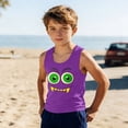 thumbnail image 2 of Niños Niños Niños Moda Lindo Gradiente Impresión Suave Camisola sin Mangas para el Uso Casual Y Ocasiones Especiales, 2 of 6