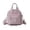 Purple, variant on XINXIAOO Stylish Nylon Messenger Tote Bag, Lightweight Versatile Shoulder Bag for Work & Leisure