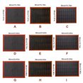 thumbnail image 3 of Advancent Alfombrilla antiadherente para hornear pasteles de pan -40 a 230 ℃ Almohadilla de hoja de horno de silicona Utensilios para hornear Type3 NO3, 3 of 6