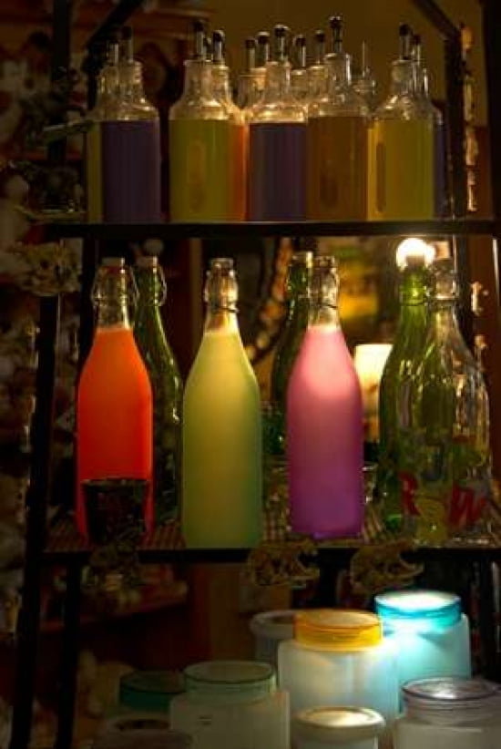 Colorful Bottles Ca