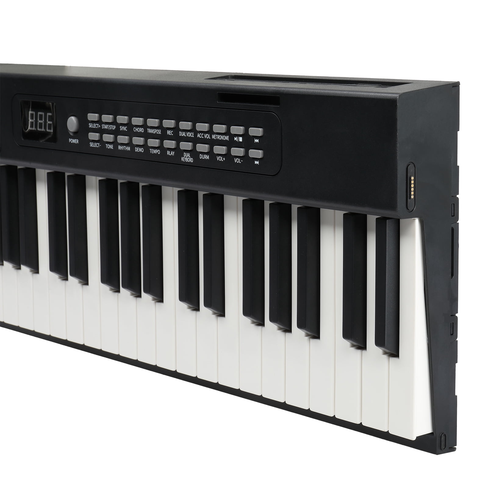 88 Key Magnetic Connection Piano Semi-Weighted Standard Digital Piano with MIDI Bluetooth, Handbag, Headphone