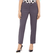 Anne Klein Women's Bowie Straight Leg Pants Purple Size 0