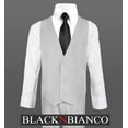 thumbnail image 2 of Black N Bianco Boys Solid Suit and Tie Formal Outift, 2 of 3