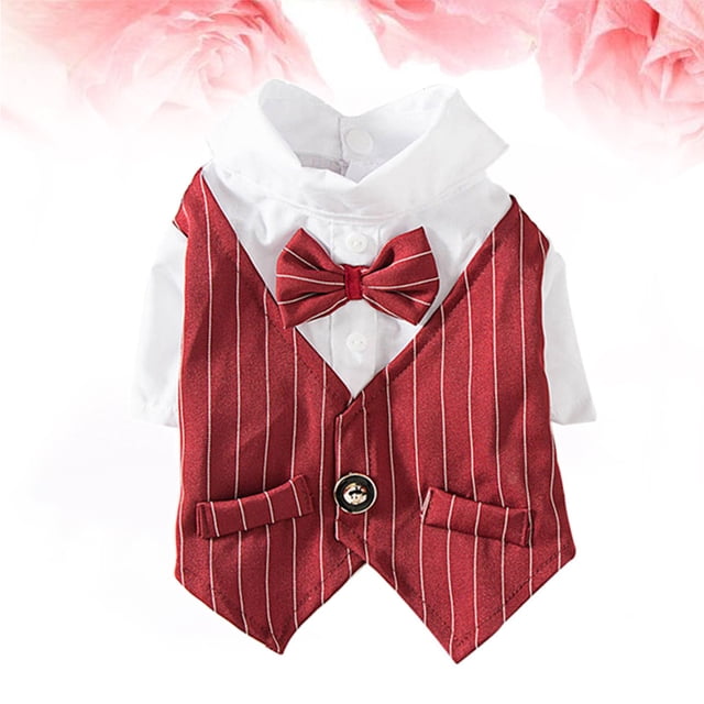 unbranded Dog Dress Cloth Con De Traje Masculino Para Uso En Celebraciones Y Carnivals