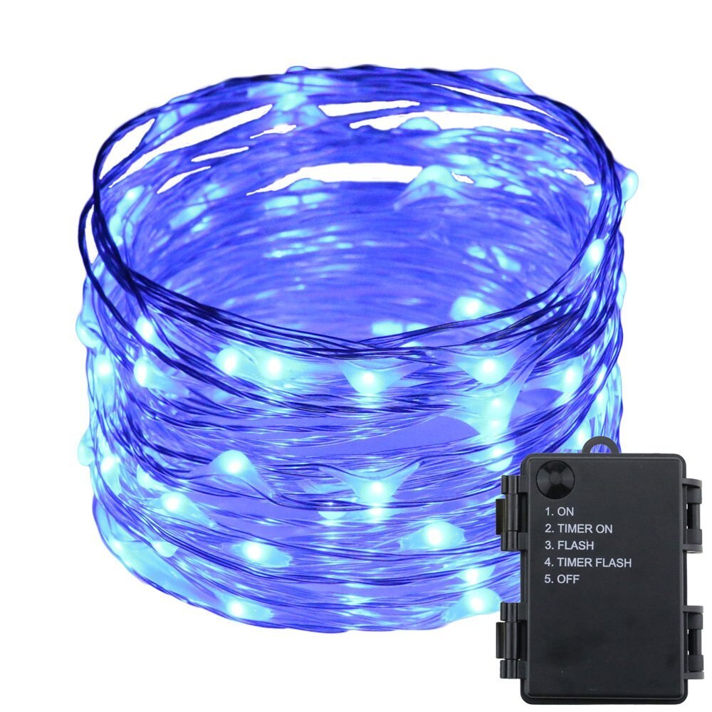 MeAddHome 20M 200LED Timer Function Battery Powered LED String Light
