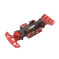 thumbnail image 4 of Piezas de repuesto de chasis fibra de carbono para Wltoys K989 1:28 DIY Accs modelo Buggy Car Hobby Car , ROJO Baoblaze Chasis teledirigido, 4 of 4