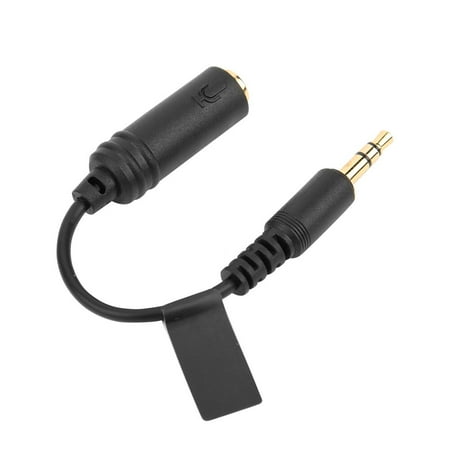 3.5mm TRRS Female to for TRS Audio Adapter Conversion Line for Canon Camera