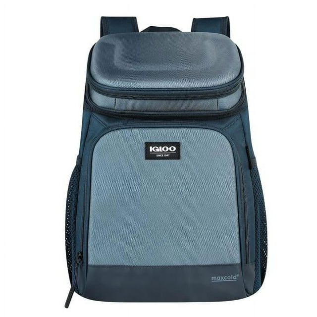 Igloo 109623 MaxCold Evergreen 18 Can Backpack, Blue - Pack of 2
