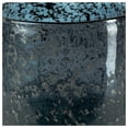 thumbnail image 2 of Mercana Furniture Caspian II Short Blue Glass Antiqued Brass Bottom Vase, 2 of 4
