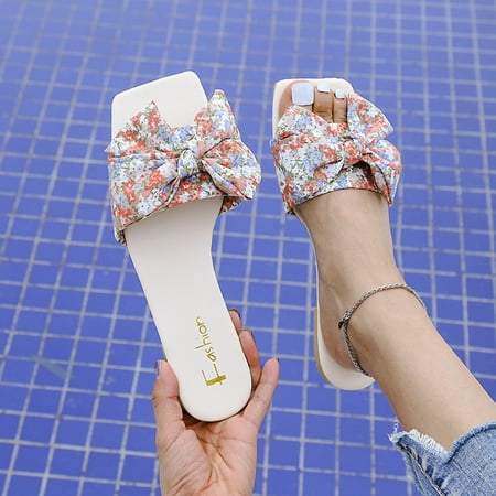 

Vedolay Womens Slippers Women s Platform with Non-Slip Thick Sole Shoes Watermelon Red 8