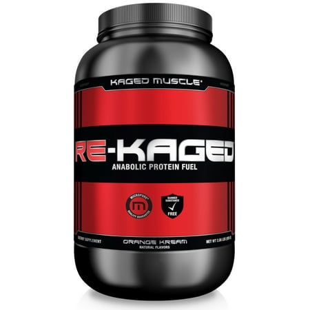 UPC 852253007028 product image for Kaged Muscle Re-Kaged Anabolic Protein Powder, Orange Kream, 2.06 Lb | upcitemdb.com