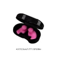 thumbnail image 3 of 10 Pcs Bouchons d'Oreilles en Silicone pour la Natation, Bouchons d'Oreilles en Silicone Yrmaups pour la Natation, Protection Auditive Imperméable pour Dormir, Bouchons d'Oreilles Réutilisables à Réduction de Bruit 40 dB pour la Douche, le Surf, les Voyages,, 3 of 6