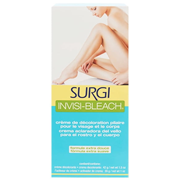Surgi Wax Crema blanqueadora para el cabello facial y corporal, 1.5 onzas