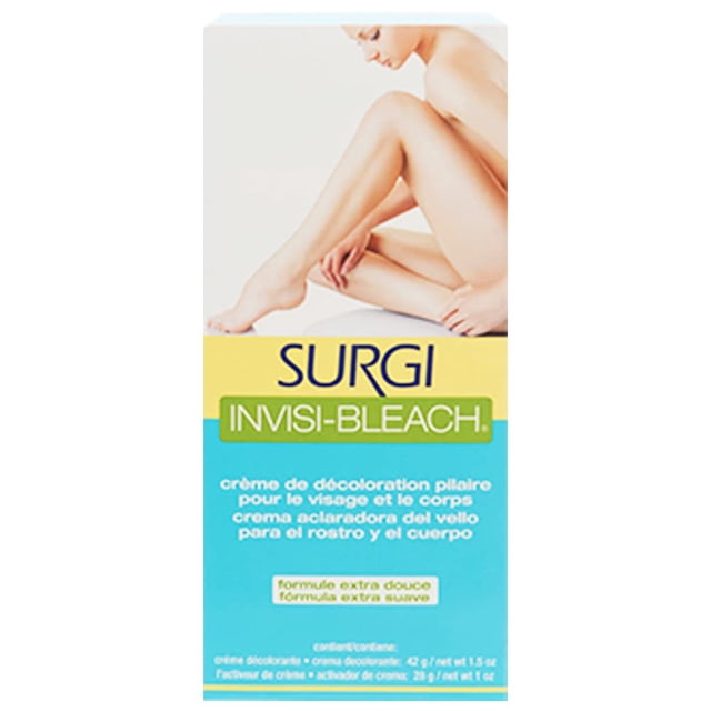 Surgi Wax Crema blanqueadora para el cabello facial y corporal, 1.5 onzas