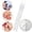 White, variant on Siquannn Active Glow Manicurist French Tip Pencil Kur Nail Concealer Illuminating White Nail Pencil For Under Nails Manicure Pencil Sharpener White Yellow Nails Soap Nails Under Nail Whitener Pencils