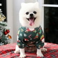 thumbnail image 4 of Christmas Dog Pajamas Winter Pet Dog Clothes Dog Xmas Apparel Coat Costume For Small Medium Large Dogs Cats Chihuahua, 4 of 4
