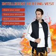 thumbnail image 2 of Msbd Chaqueta Térmica Hombres Mujeres, Chaleco Térmico Eléctrico USB, Chaqueta Lavable Impermeable De Invierno para Hombres, Chaqueta Térmica 3 Configuraciones De Calor para Motoci, 2 of 5