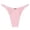 Pink, variant on Women's European Traceless Foreign Trade Lace Thong Panties Red M