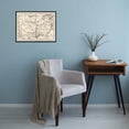 thumbnail image 5 of HISTORIX 1763 Colonial America Vintage Map Poster Wall Art Print, 18 x 24 Inch, 5 of 7