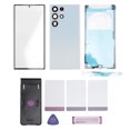 thumbnail image 2 of Phone Back Glass Cover Front Glass Outer Screen for Galaxy S23 Ultra 5G, Phone Back Glass Cover Replacement with Pre Installed Camera Lens Repair Tools, 2 of 7