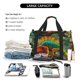 thumbnail image 5 of Balery Chameleon Bolsa de Gimnasio para Mujeres, Bolsa de Viaje con Bolsillo Húmedo, Bolsa de Fin de Semana para Mujeres, Bolsa de Viaje Resistente al Agua, 5 of 7