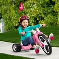 thumbnail image 3 of Radio Flyer Big Flyer Sport avec Grande Roue avant et Siège Ajustable, Rose, 3 of 11