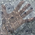 thumbnail image 3 of Navy Blue Tulle Curtains with Rod Pocket, Hand Drawn Scallops Line Composition Aquatic Animals Doodle Style Sketch, Sheer Drape for Wedding Party 2 Panels, 7 Sizes, Dark Blue White, by Ambesonne, 3 of 3