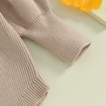 thumbnail image 6 of Bagilaanoe Newborn Baby Boys Girls Knitted Romper Sweater Long Sleeve Bodysuits Pullover 3M 6M 12M 18M Infant Warm Jumpers Tops Fall Loose Knitwear, 6 of 7